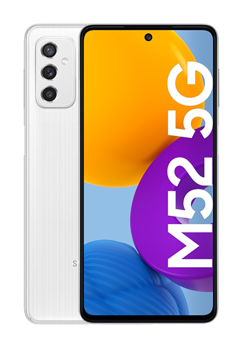 Samsung Galaxy M52 5G Dual SIM 128GB, White, M526