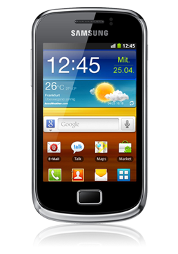 Samsung Galaxy Mini 2 modern black, S6500