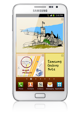 Samsung Galaxy Note 16GB, white, N7000