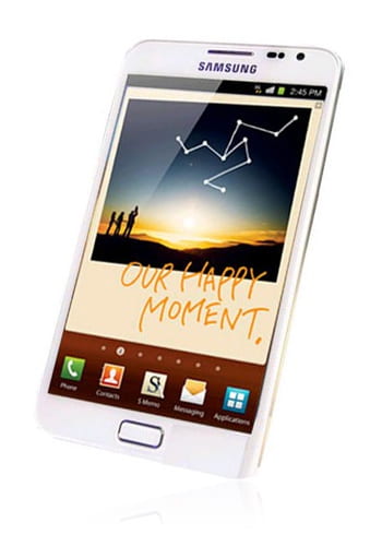 Samsung Galaxy Note 16GB, white, N7000