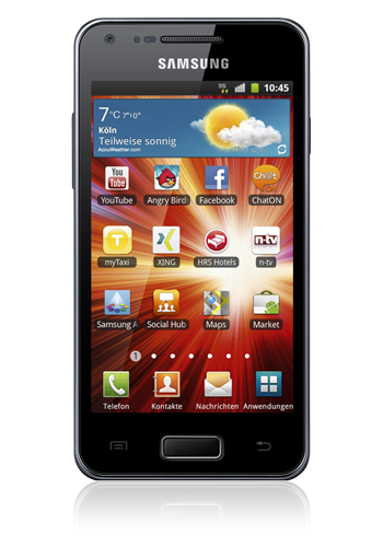 Samsung Galaxy S Advance (NFC) metallic black, I9070