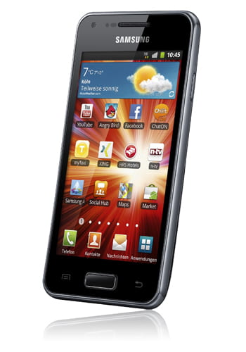 Samsung Galaxy S Advance (NFC) metallic black, I9070