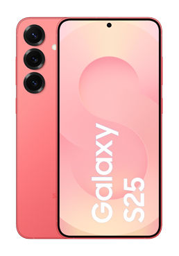 Samsung Galaxy S25 128GB, 12GB RAM, Coralred, EU-Ware