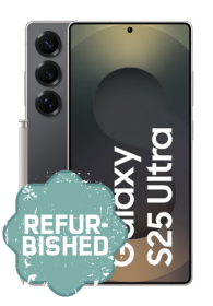 Samsung Galaxy S25 Ultra 512GB, 12GB RAM, Titanium Black, refurbished