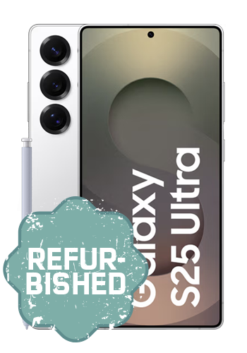 Samsung Galaxy S25 Ultra 512GB, 12GB RAM, Titanium Whitesilver, refurbished