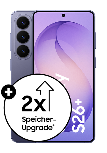 Samsung Galaxy S26+ 512GB, 12GB RAM, Cobalt Violet, Aktion