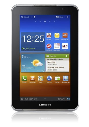 Samsung Galaxy Tab 7.0 Plus N 16GB, metallic-gray