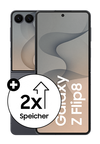 Samsung Galaxy Z Flip8 5G Dual Sim 512GB, 12GB RAM, Graphite