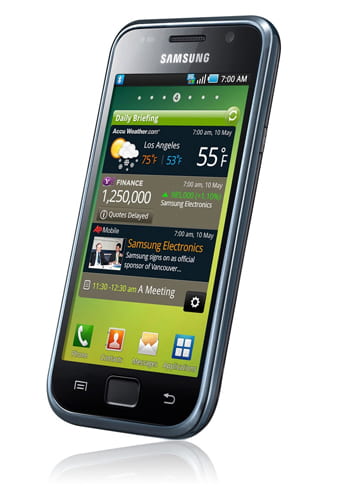 Samsung I9000 Galaxy S metallic black, Vodafone Ware