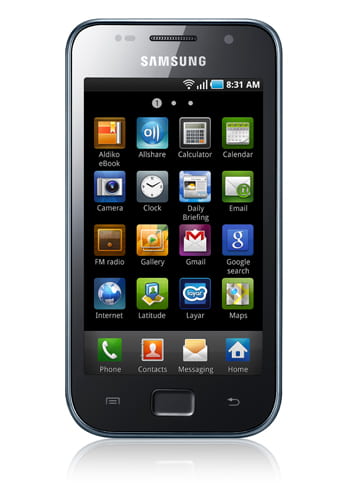 Samsung I9003 Galaxy S midnight black