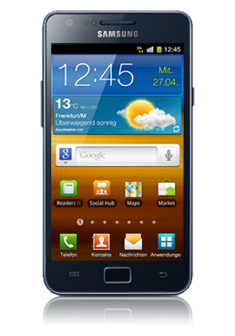 Samsung I9105P Galaxy S2 Plus blue-gray, 8GB, B-Ware
