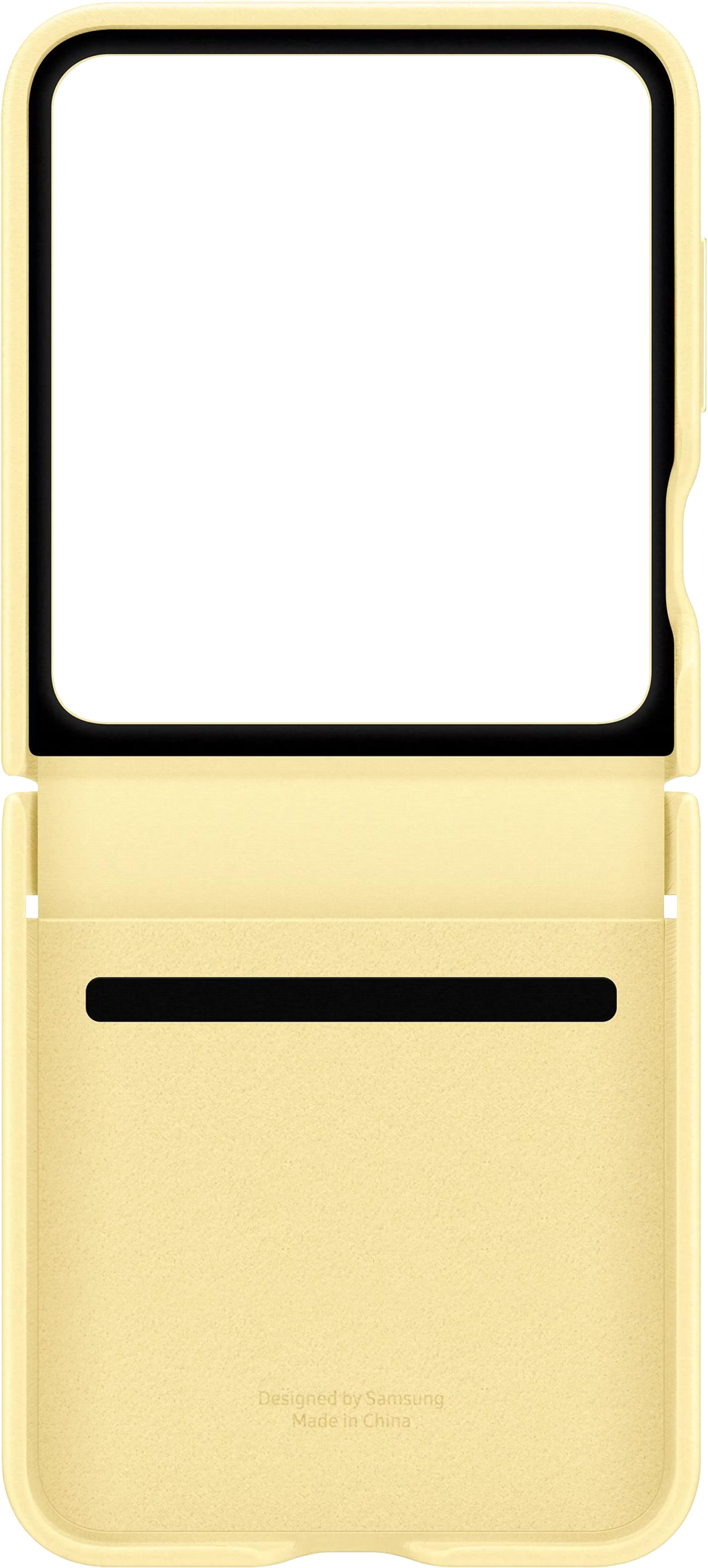 Samsung Kindsuit Case Yellow, f�r Samsung Galaxy Z Flip6, EF-VF741PYEGWW
