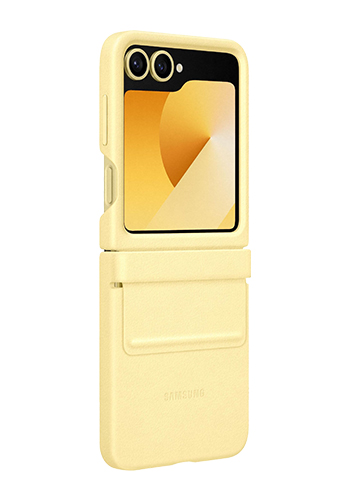 Samsung Kindsuit Case Yellow, f�r Samsung Galaxy Z Flip6, EF-VF741PYEGWW
