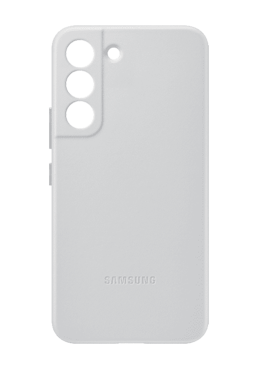 Samsung Leather Cover Light Grey, für Samsung S901 Galaxy S22, EF-VS901LJ