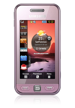 Samsung S5230 Star soft pink