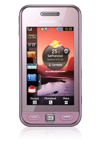 Samsung S5230 Star soft pink