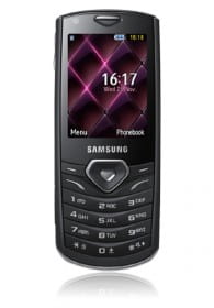 Samsung S5350 Shark metallic black