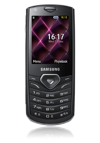 Samsung S5350 Shark metallic black