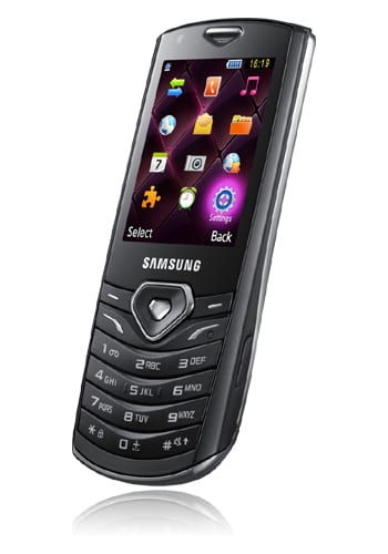 Samsung S5350 Shark metallic black