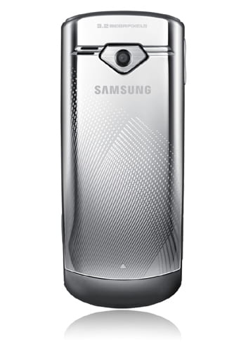 Samsung S5350 Shark metallic black