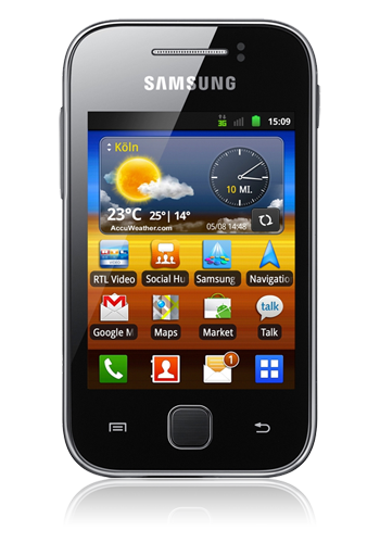 Samsung S5360 Galaxy Y metallic-gray