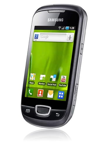 Samsung S5570 Galaxy Mini lime green