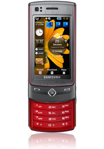 Samsung S8300 Ultra TOUCH platinum red
