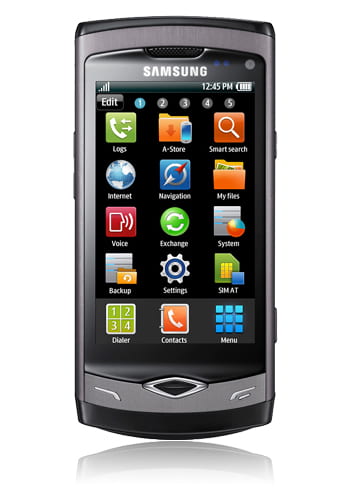 Samsung S8500 Wave metallic black