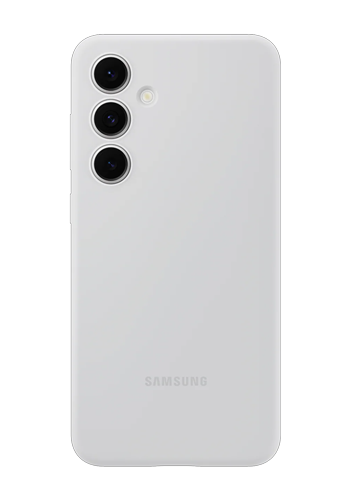 Samsung Silicone Case Grey, f�r Galaxy S24 FE, EF-PS721CJEGWW