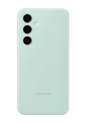 Samsung Silicone Case Mint, f�r Galaxy S24 FE, EF-PS721CMEGWW