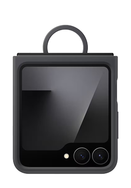 Samsung Silicone Case with Ring Black, für Samsung Galaxy Flip6 / Flip7 FE, EF-PF741TBEGWW