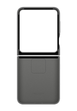 Samsung Silicone Case with Ring Grey, f�r Samsung Galaxy Flip6 / Flip7 FE, EF-PF741TJEGWW