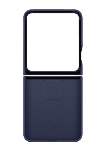 Samsung Silicone Case with Ring Navy Blue, f�r Samsung Galaxy Flip6 / Flip7 FE, EF-PF741TNEGWW
