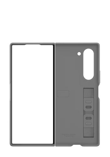 Samsung Silicone Stand Case with Strap Grey, f�r Samsung Galaxy Fold6, EF-MF956TJ