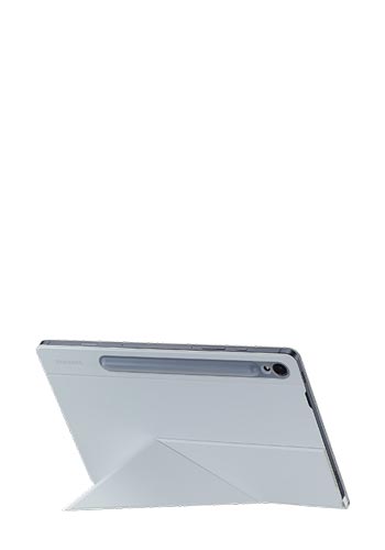 Samsung Smart Book Cover White, f�r Galaxy Tab S9 / S9 FE, EF-BX710PW