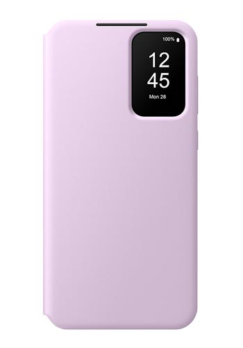 Samsung Smart View Wallet Cover Lavender, f�r Galaxy A55, EF-ZA556CVEGWW