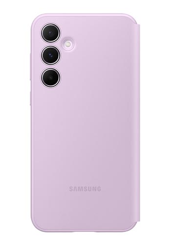 Samsung Smart View Wallet Cover Lavender, f�r Galaxy A55, EF-ZA556CVEGWW