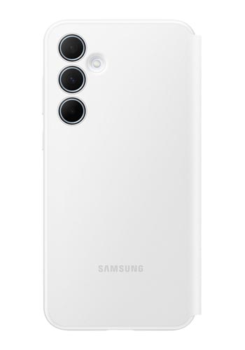 Samsung Smart View Wallet Cover White, f�r Galaxy A35, EF-ZA356CWEGWW