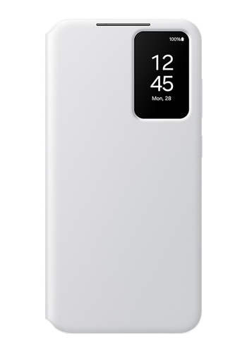 Samsung Smart View Wallet Cover White, f�r Galaxy S24 Plus, EF-ZS926CWEGWW