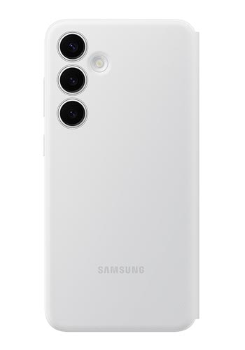 Samsung Smart View Wallet Cover White, f�r Galaxy S24 Plus, EF-ZS926CWEGWW
