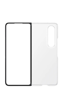 Samsung Standing Cover mit Pen Transparent, f�r Samsung Galaxy Z Fold4, EF-QF936CTEGWW