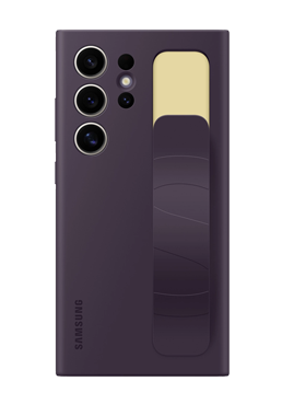 Samsung Standing Grip Case Dark Violet, f�r Galaxy S24, EF-GS921CEEGWW