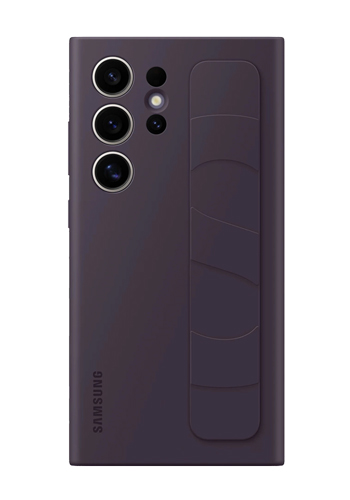 Samsung Standing Grip Case Dark Violet, f�r Galaxy S24, EF-GS921CEEGWW