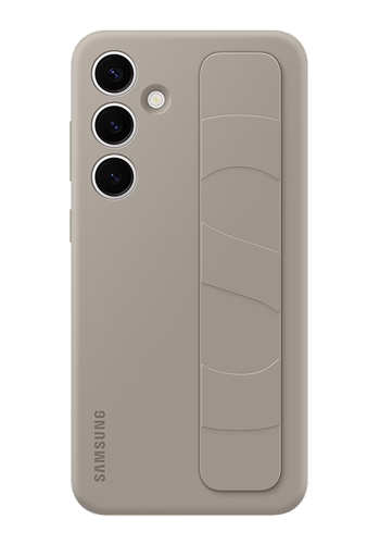 Samsung Standing Grip Case Taupe, f�r Galaxy S24+, EF-GS926CUEGWW