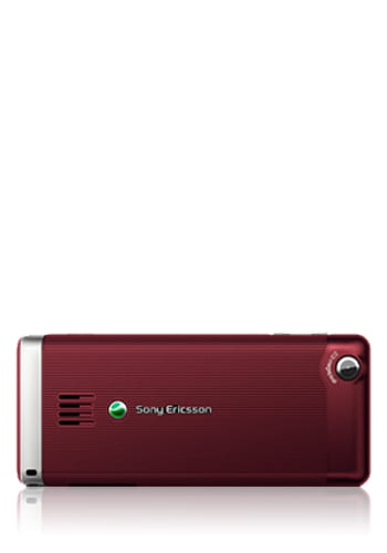 Sony Ericsson J105i Naite ginger red