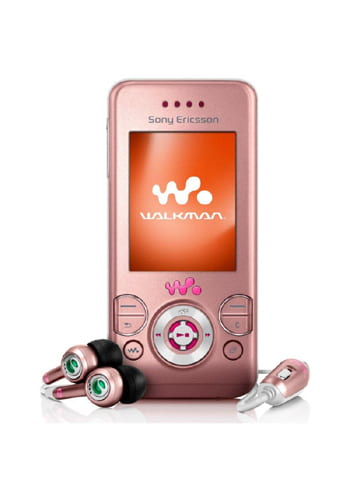 Sony Ericsson W580i metro pink