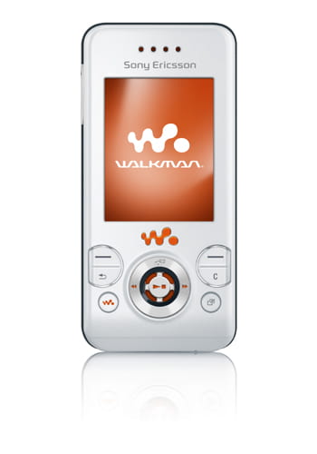 Sony Ericsson W580i style white