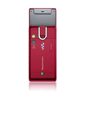 Sony Ericsson W995 energetic red