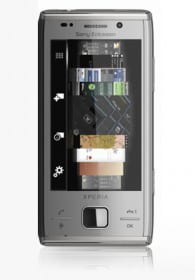 Sony Ericsson Xperia X2 modern silver