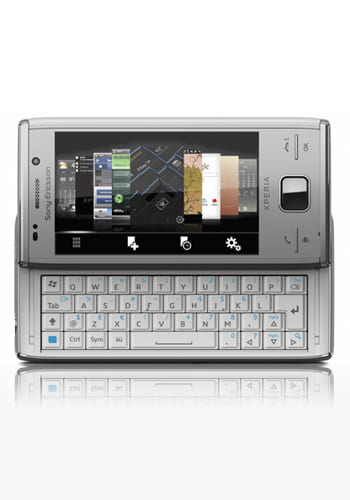 Sony Ericsson Xperia X2 modern silver
